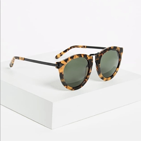 NWOT Karen Walker Tortoise Sunglasses - Picture 2 of 9